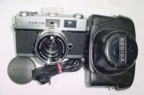 Konica auto S2 Rangefinder 35mm Film Camera 45mm F/1.8 Lens - Excellent