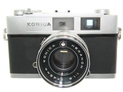 Konica auto S2 Rangefinder 35mm Film Camera 45mm F/1.8 Lens