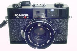 KONICA Auto S3 35mm film Rangefinder Manual Camera with 38mm F/1.8 Lens