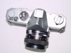 KONICA AUTOREFLEX A 35mm Film Camera with KONICA HEXANON 50mm F/1.7 AR Lens