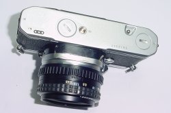 Pentax ME Super 35mm Film Manual SLR Camera with Pentax-M 50mm f/1.7 smc Lens
