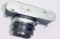 Pentax ME Super 35mm Film Manual SLR Camera with Pentax-M 50mm f/1.7 smc Lens