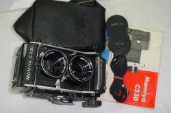 Mamiya C330 Professional F Medium Format Film Camera + Mamiya-Sekor 80/2.8 Lens