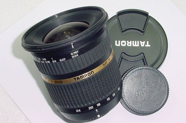 Tamron 10-24mm F/3.5-4.5 SP Di II Wide Angle Zoom Lens For Nikon AF Mount