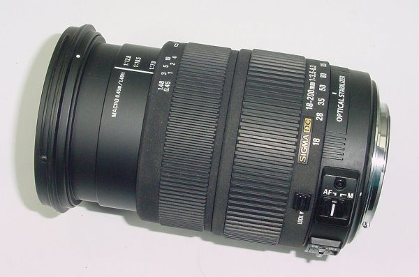 Sigma 18-200mm F/3.5-6.3 DC OS Auto Focus Zoom Lens For Canon EF Mount