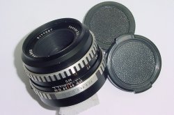 CARL ZEISS JENA 50mm F/2.8 Zebra TESSAR DDR M42 Screw Mount Lens