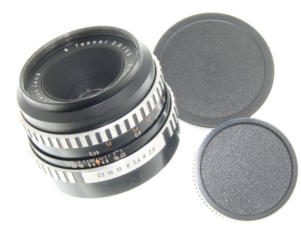 Carl Zeiss Jena 50mm F/2.8 Tessar Zebra M42 Mount Manual Focus Standard Lens