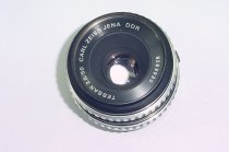 CARL ZEISS JENA 50mm F/2.8 Zebra TESSAR DDR M42 Screw Mount Lens