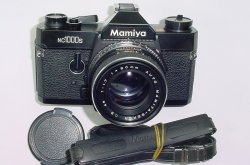 Mamiya NC1000S 35mm Film SLR Camera with Mamiya 50mm f/1.7 C S Lens - Excellent
