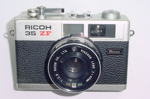 RICOH 35 ZF 35mm Film Manual Camera RIKENON 40mm F2.8 Lens