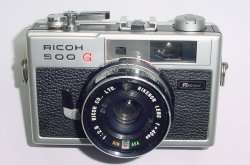 RICOH 500 G Rangefinder 35mm Film Camera with 40mm F/2.8 Lens