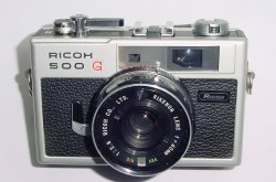 RICOH 500 G Rangefinder 35mm Film Camera with 40mm F/2.8 Lens