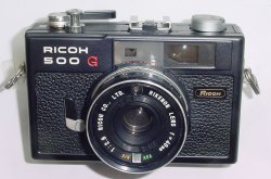 RICOH 500 G Rangefinder 35mm Film Camera with 40mm F/2.8 Lens