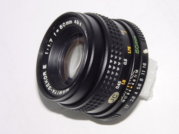 MAMIYA-SEKOR E 50mm F/1.7 Manual Focus Standard Lens For Mamiya E Mount only