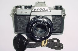 Pentax K1000 35mm Film SLR Manual Camera + Pentax-M 50mm F/1.7 SMC Lens