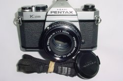 Pentax K1000 35mm Film SLR Manual Camera + Pentax-M 50mm F/1.7 SMC Lens