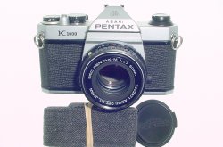 Pentax K1000 35mm Film SLR Manual Camera + Pentax-M 50mm F/1.7 SMC Lens