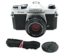 Pentax K1000 35mm Film SLR Manual Camera + Pentax-M 50mm F/1.7 SMC Lens