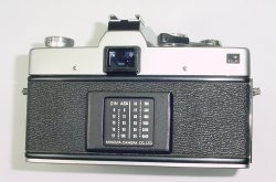 Minolta SRT303b 35mm Film SLR Manual Camera + Minolta ROKKOR 50mm F1.7 MD Lens