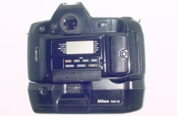 Nikon F90X 35mm SLR Film Camera + MF-26 Back & Nikon MB-10 Grip