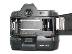 Nikon F90X 35mm SLR Film Camera Body with Nikon MB-10 Battery Grip