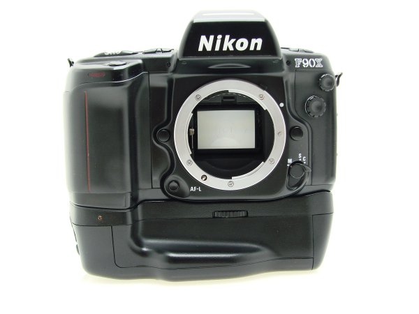 Nikon F90X 35mm SLR Film Camera Body with Nikon MB-10 Battery Grip
