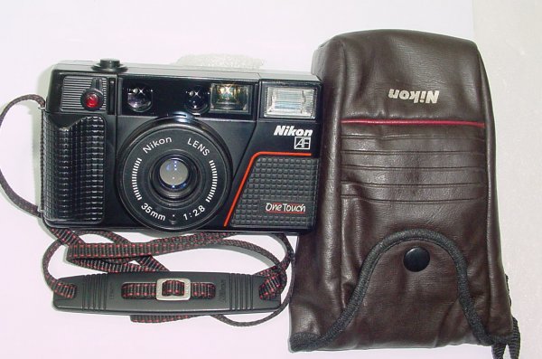 Nikon L35 AF2 One Touch 35mm Film Point & Shoot Camera with 35/2.8 Lens