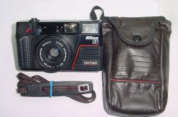 Nikon L35 AF2 One Touch 35mm Film Point & Shoot Camera with 35/2.8 Lens