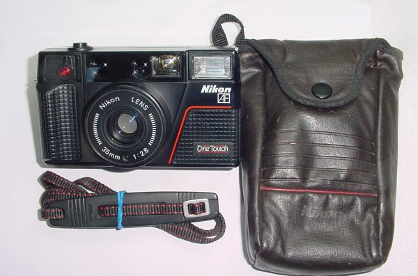 Nikon L35 AF2 One Touch 35mm Film Point & Shoot Camera with 35/2.8 Lens