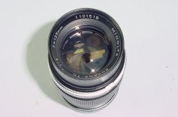 Minolta 135mm F/4 ROKKOR-TC Portrait Manual Focus Lens MD and MC Mount