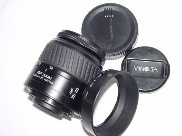 Minolta 35-80mm F/4-5.6 AF Auto Focus Zoom Lens For A-Mount