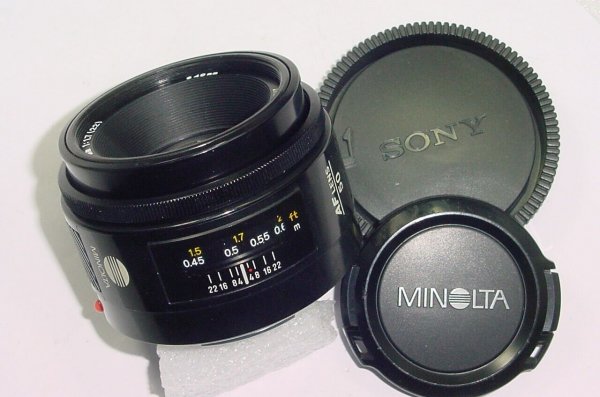 Minolta AF 50mm f1.7 Autofocus Prime Lens For Sony / Minolta A Mount