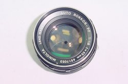 MINOLTA 55mm F/1.8 ROKKOR - PF Auto Standard Manual Focus Lens - Excellent
