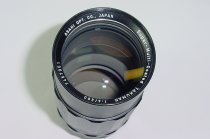 Pentax Takumar 200mm F/4 Asahi SMC Telephoto M42 Screw Mount Lens