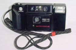 MINOLTA AF-E 35mm Point & Shoot Camera w/ Minolta 35mm f/3.5 Lens