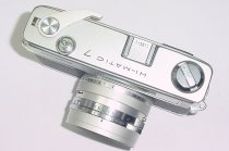 minolta HI-MATIC 7 35mm Film Rangefinder Camera with ROKKOR 45mm F/1.8 Lens