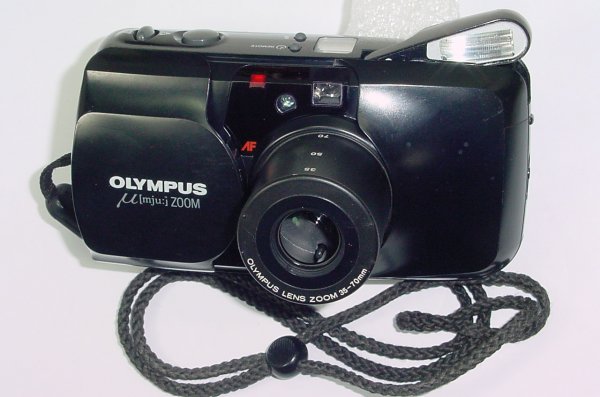 Olympus [mju:] MJU Zoom 35mm Film Point & Shoot Compact Camera 35-70mm Zoom Lens