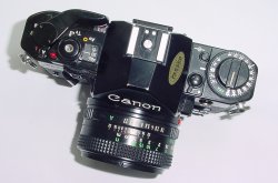 Canon A-1 35mm SLR Film Manual Camera with Canon 50mm F/1.8 FD Lens