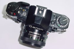 Canon A-1 35mm SLR Film Manual Camera with Canon 50mm F/1.8 FD Lens