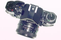 Canon A-1 35mm SLR Film Manual Camera with Canon 50mm F/1.8 FD Lens