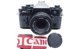 Canon A-1 35mm SLR Film Manual Camera with Canon 50mm F/1.8 FD Lens