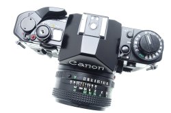 Canon A-1 35mm SLR Film Manual Camera with Canon 50mm F/1.8 FD Lens