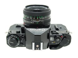 Canon A-1 35mm SLR Film Manual Camera with Canon 50mm F/1.8 FD Lens
