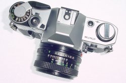 Canon AE-1 35mm SLR Film Manual Camera with Canon 50mm F/1.8 FD Lens