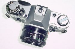 Canon AE-1 35mm SLR Film Manual Camera with Canon 50mm F/1.8 FD Lens