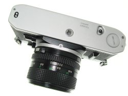 Canon AE-1 35mm SLR Film Manual Camera with Canon 50mm F/1.4 FD Lens
