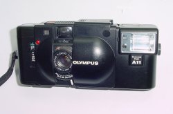 Olympus XA 35mm Film Rangefinder Camera with F.Zuiko 35mm F/2.8 Lens + A11 Flash