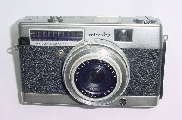 minolta Minoltina - P 35mm Film Camera 38/2.8 rokkor Lens