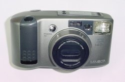 MINOLTA RIVA ZOOM 140 EX 35mm Film Point & Shoot Camera 38-140mm MACRO Zoom Lens