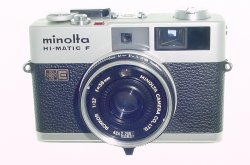 minolta HI-MATIC F 35mm Film Rangefinder Camera Minolta 38mm F/2.7 Lens